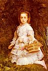 John Everett Millais Famous Paintings - Portrait Of Gracia Lees